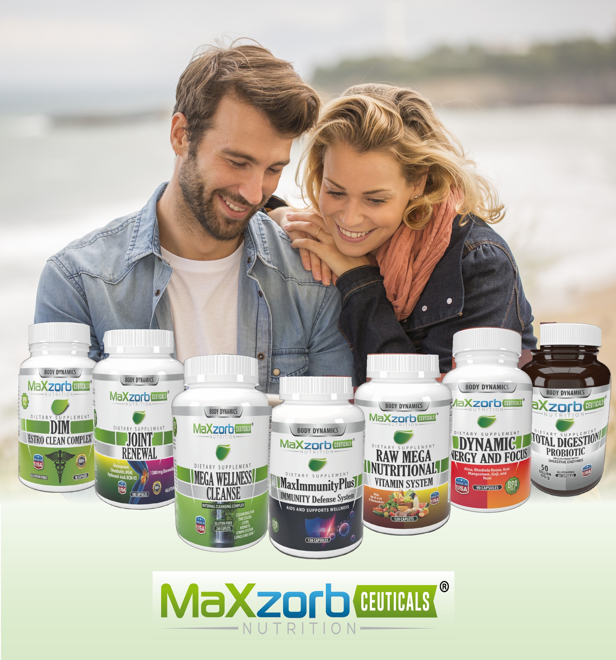 MaXzorbceuticals Nutrition products