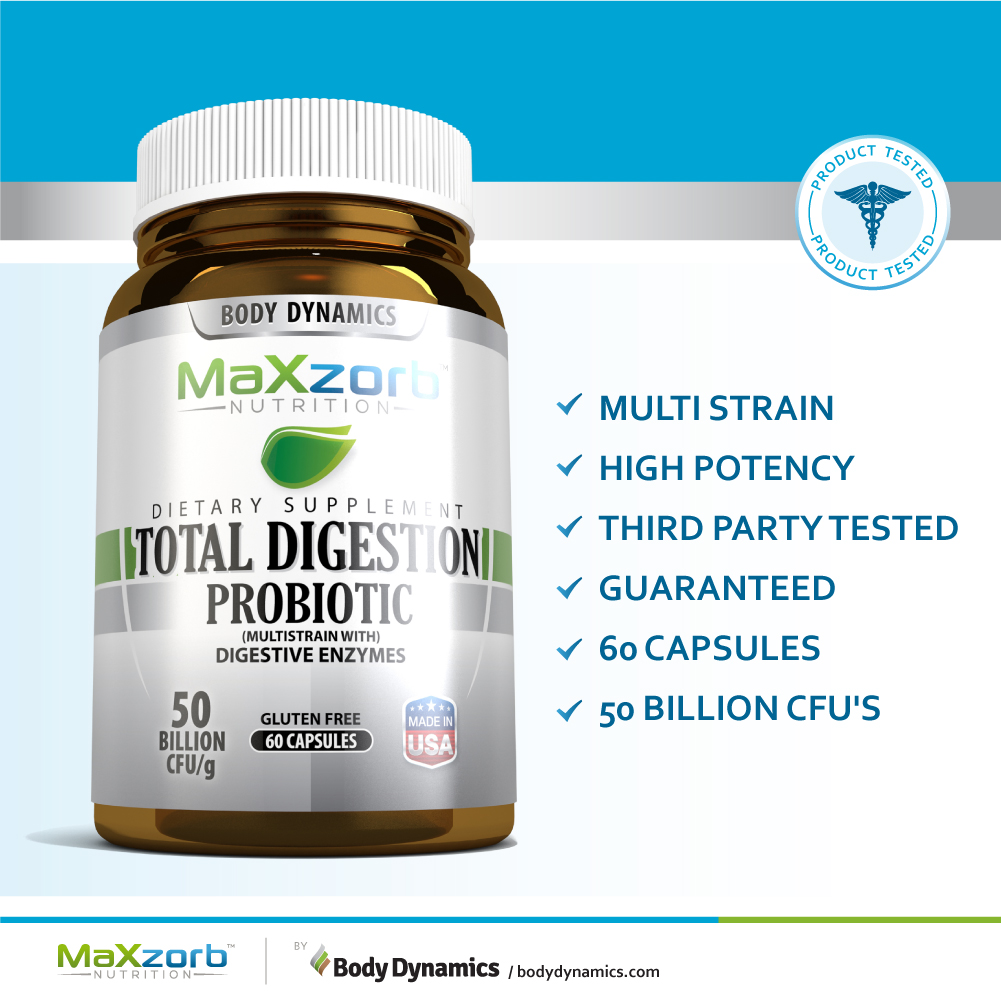 Maxzorb Total Digestion Probiotic